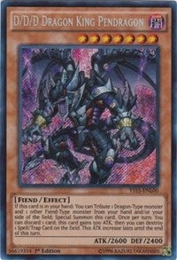 D/D/D Dragon King Pendragon (1500) (YS15-ENL) - YuGiOh Single