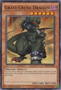 Gravi-Crush Dragon (1504) (YS15-ENL) - YuGiOh Single