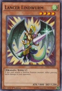 Lancer Lindwurm (1507) (YS15-ENL) - YuGiOh Single