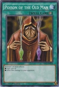Poison of the Old Man (1518) (YS15-ENF) - YuGiOh Single