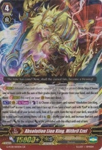 Absolution Lion King Mithril Ezel (1003) [G-FC01] - Cardfight Vanguard Single