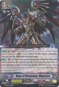 Wings of Phenomenon WIngmatter (5004) [G-TD05] - Cardfight Vanguard Single