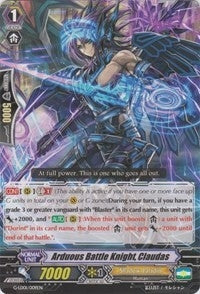 Arduous Battle Knight Claudas (1009) [G-LD01] - Cardfight Vanguard Single