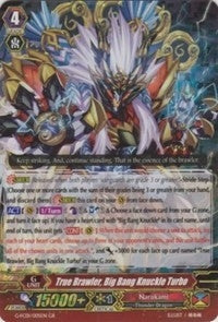 True Brawler Big Bang Knuckle Turbo (1005) [G-FC01] - Cardfight Vanguard Single