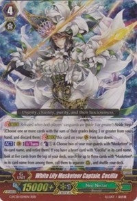 White Lily Musketeer Captain Cecilia (1024) [G-FC01] - Cardfight Vanguard Single