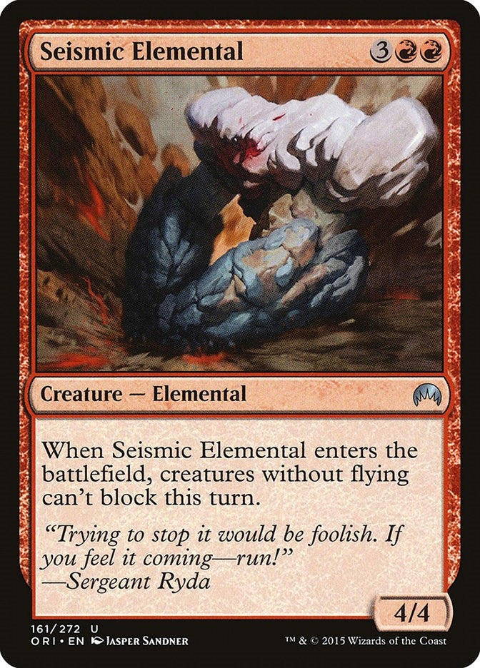 Seismic Elemental (161) [ORI] - MTG Single