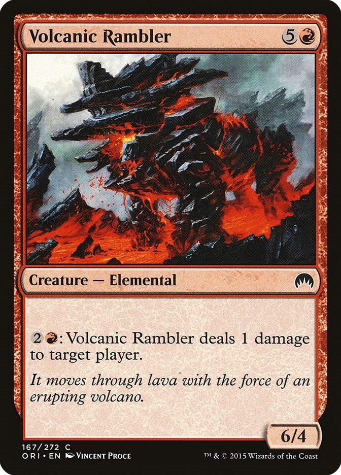 Volcanic Rambler (167) [ORI] - MTG Single
