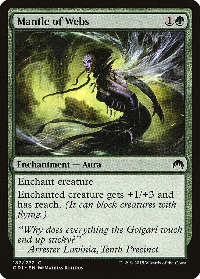 Mantle of Webs (187) [ORI] - MTG Single