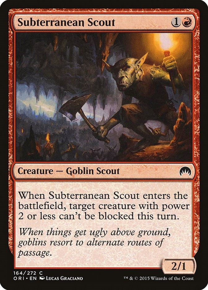Subterranean Scout (164) [ORI] - MTG Single