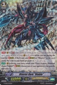 Blaster Dark ’Diablo’ (Hot Stamped) (1003) [G-LD01] - Cardfight Vanguard Single