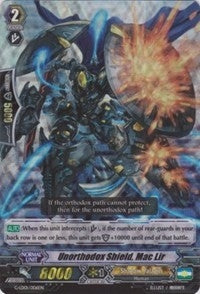Unorthodox Shield Mac Lir (RRR Foil) (1006) [G-LD01] - Cardfight Vanguard Single