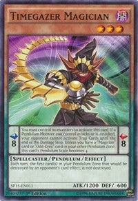 Timegazer Magician (15011) (SP15) - YuGiOh Single