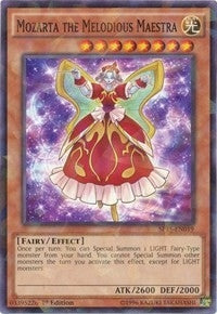 Mozarta the Melodious Maestra (Shatterfoil) (15019) (SP15) - YuGiOh Single