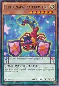 Performapal Kaleidoscorp (Shatterfoil) (15016) (SP15) - YuGiOh Single