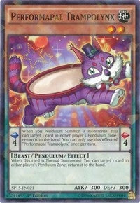 Performapal Trampolynx (Shatterfoil) (15021) (SP15) - YuGiOh Single