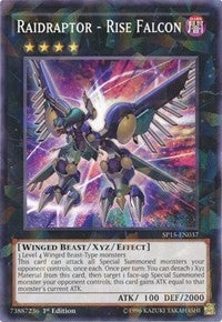 Raidraptor - Rise Falcon (Shatterfoil) (15037) (SP15) - YuGiOh Single
