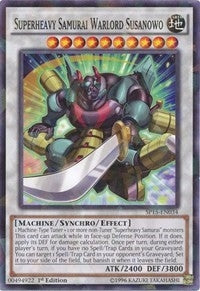 Superheavy Samurai Warlord Susanowo (Shatterfoil) (15034) (SP15) - YuGiOh Single