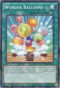 Wonder Balloons (Shatterfoil) (15042) (SP15) - YuGiOh Single