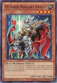 XX-Saber Boggart Knight (15006) (SP15) - YuGiOh Single
