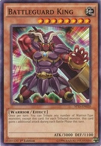 Battleguard King (Shatterfoil) (15020) (SP15) - YuGiOh Single