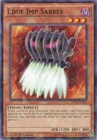 Edge Imp Sabres (Shatterfoil) (15022) (SP15) - YuGiOh Single