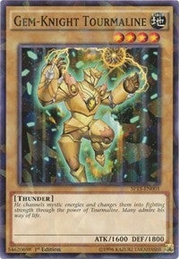 Gem-Knight Tourmaline (Shatterfoil) (15001) (SP15) - YuGiOh Single