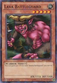 Lava Battleguard (Shatterfoil) (15003) (SP15) - YuGiOh Single