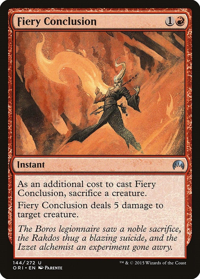 Fiery Conclusion (144) [ORI] - MTG Single