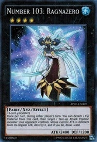 Number 103: Ragnazero (7009) (AP07) - YuGiOh Single