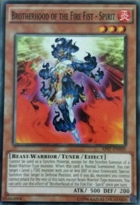 Brotherhood of the Fire Fist - Spirit (7020) (AP07) - YuGiOh Single