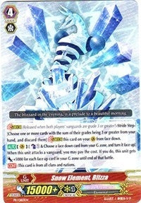 Snow Element Blizza (183) [PR] - Cardfight Vanguard Single