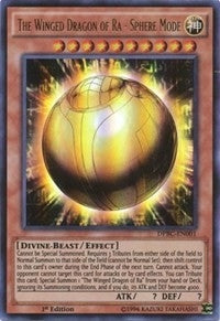The Winged Dragon of Ra - Sphere Mode (1) (DPBC) - YuGiOh Single