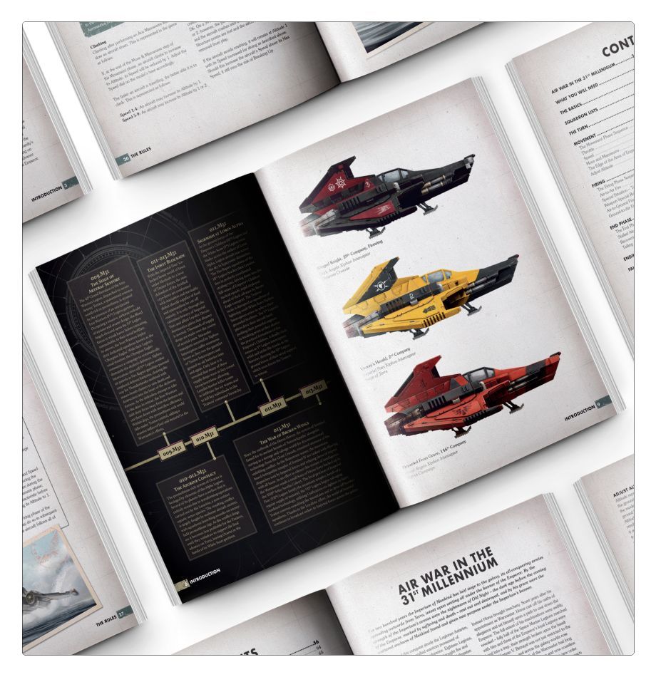 Warhammer: The Horus Heresy - Aeronautica Imperialis Rulebook - Warhammer
